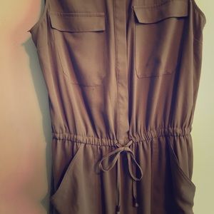 Tank dress, olive green